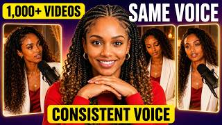 How I Keep 1,000 AI Podcast Videos On The SAME Voice (100% Free)