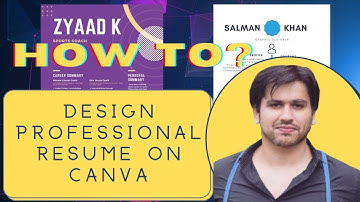 Design CV / Resume on Canva in 8 Mins | Earn Money | Sell CV Design service on Fiverr | CV tutorial