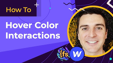 (2020) Hover Color Interactions | How To - CMS Library for Webflow