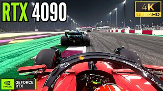 Real life or game? | F1 23 Night Race + Replay at MAXIMUM SETTINGS 4K | GeForce RTX 4090 24GB GDDR6X screenshot 4