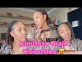 12 WAYS TO STYLE KNOTLESS BRAIDS with beads #knotlessbraids #tutorial | QueenofAthlete