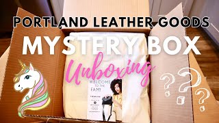 Portland Leather Goods Mystery Box Unboxing 😍