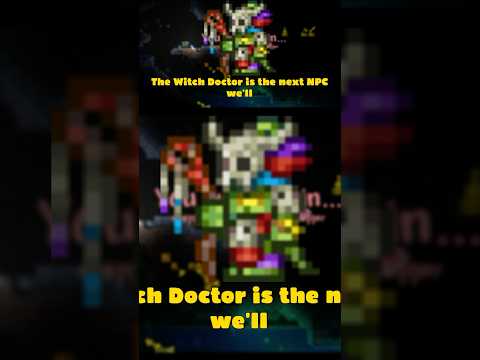 How to UNLOCK the WITCH DOCTOR in TERRARIA #terraria #lost #terrariamemes #terrariapc #terrariahelp
