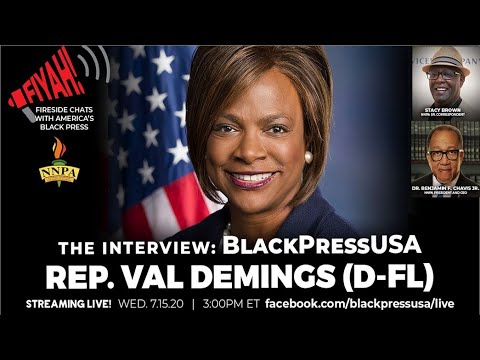 #FIYAH! — LIVESTREAM 7.15.20 3PM ET — CONGRESSWOMAN VAL DEMINGS (D-FL)