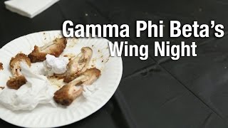 Gamma Phi Beta's Wing Night