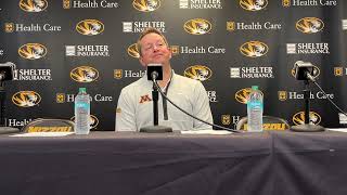 मिनेसोटा के कोच निको मेडवेड ने मिज़ौ गेम का पुनर्कथन किया screenshot 5