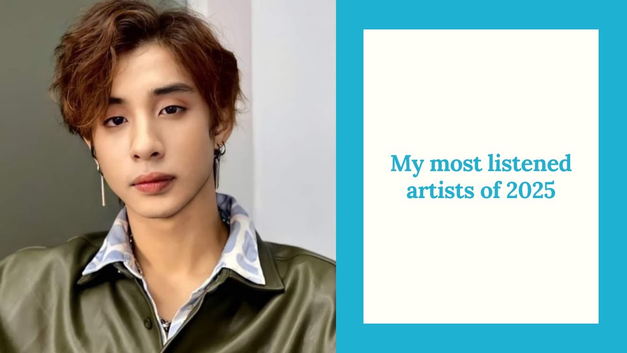 My most listened artists of 2025