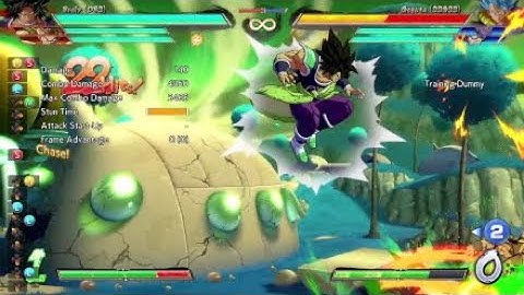 Broly DBS corner combo MAX Damage?