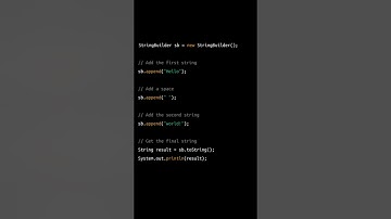 Java StringBuilder Made Easy: How to Use StringBuilder for Efficient String Manipulation | Tutorial