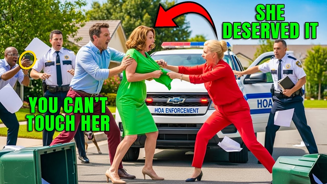 Карен из HOA попыталась силой снять с моей жены платье, но она не ожидала того, что произошло дал...