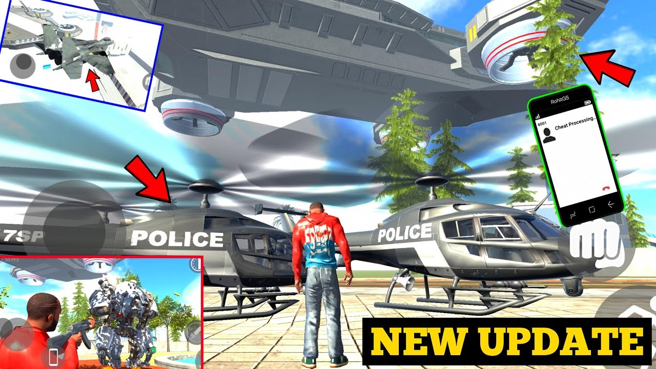 Finally Indian Bike Driving 3D New Update All New Cheat Code 🤯🔥| Helicopter+Robot Code|Harsh in Game