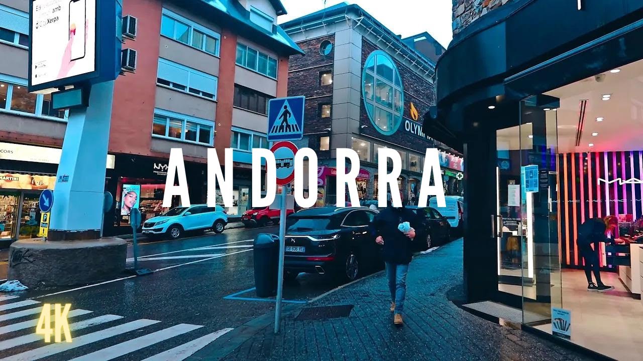 Прогулка в дождливый и снежный день в Андорре