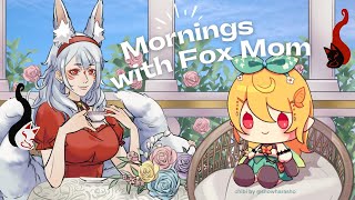 [Mornings with Fox Mom] A Chat with Pomu Rainpuff - the tiny terror.