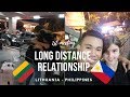 Ldr  long distance relationship  meeting for the first time  filipino and lithuanian
