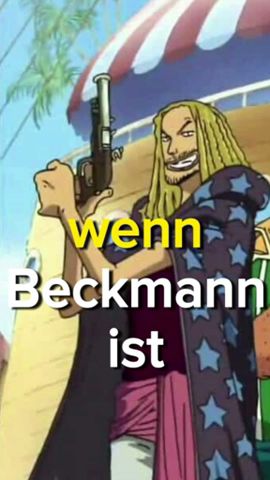 BENN BECKMANN IST DER STÄRKSTE VIZEKAPITÄN  #onepiece #onepieceamv #onepieceedit #netflix