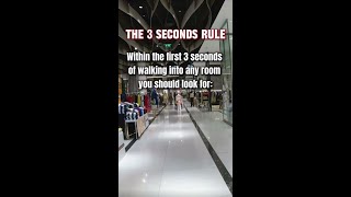 Situational Awareness: Follow This 3 Second Rule