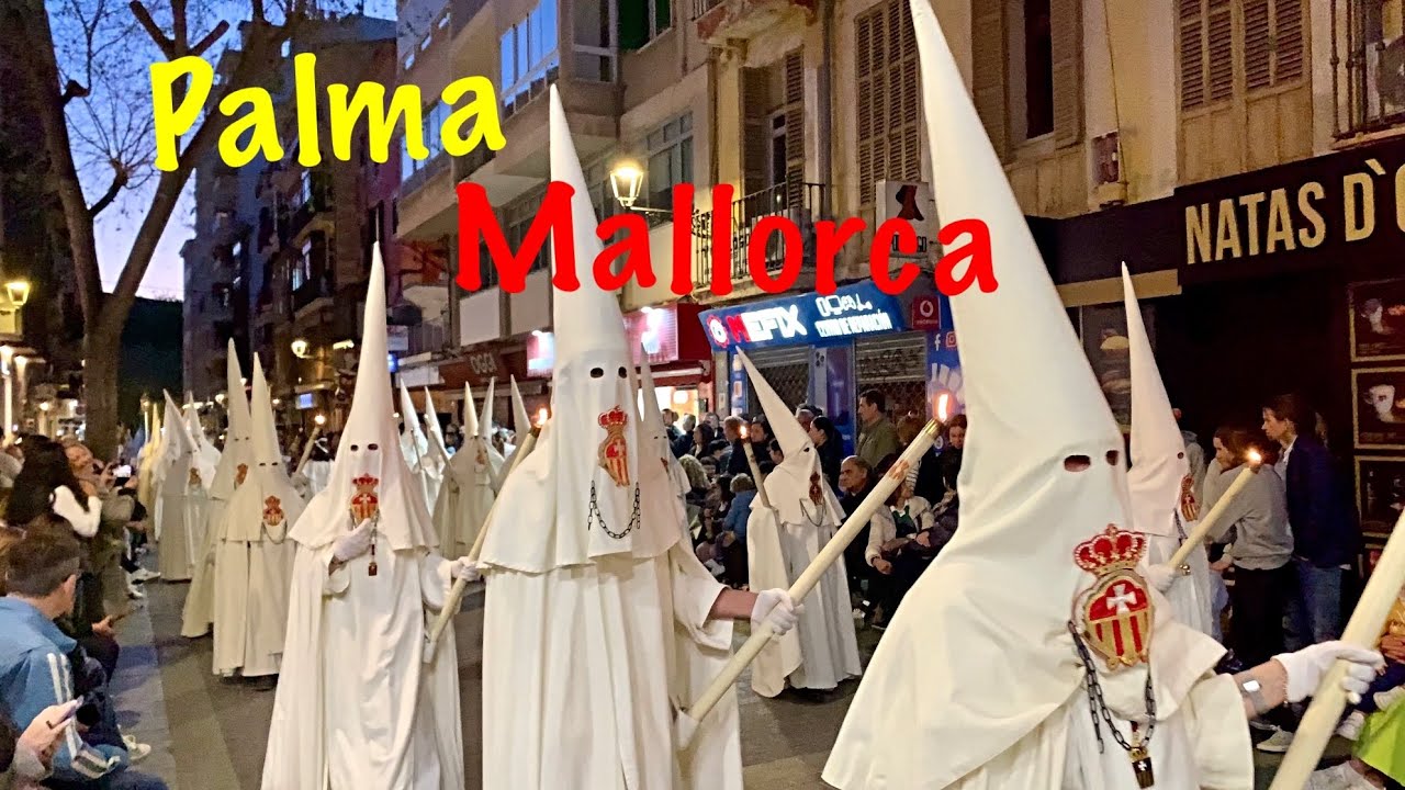 Holy Thursday Procession😇 Palma de Mallorca 🇪🇸2025