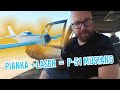 Samolot RC z podkładów pod panele podłogowe. Wycinane LASEREM Xtool M1