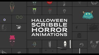 Celebrity Preview Unity Halloween Scribble Horror Animations Wealth