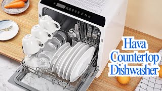 Hava Portable Dishwashers with 5L Built-in Water Tank | Hava Portable Countertop Dishwasher screenshot 4