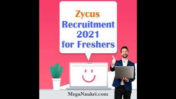 zycus off campus recruitment drive 2021