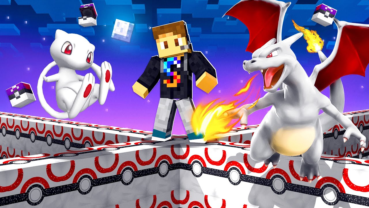 CRIMSON PIXELMON LUCKY BLOCK WALLS!