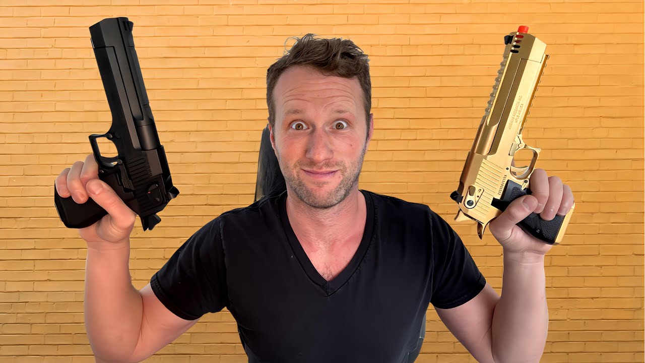 Gold vs Black: WE-Tech Gold vs Tokyo Marui Desert Eagle Showdown!