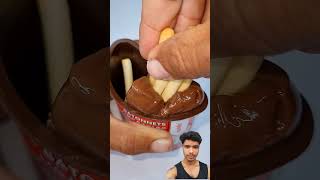 Nutella Go&amp; Testy Chocolate Dipping ASMR RMS Reaction