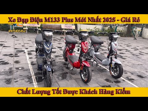 Xe Đạp Điện M133 Mới - Phương Tiện Tiện Lợi, Tiết Kiệm Năng Lượng
