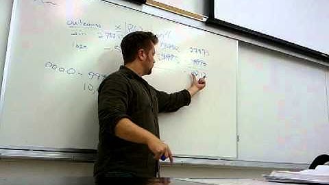 Math 160, March 23 Lecture, Part 1