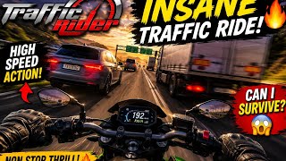 🔥 Traffic Rider Bike Race 🏍️ | Crazy Speed & Dangerous Ride 😱 #vidio screenshot 5