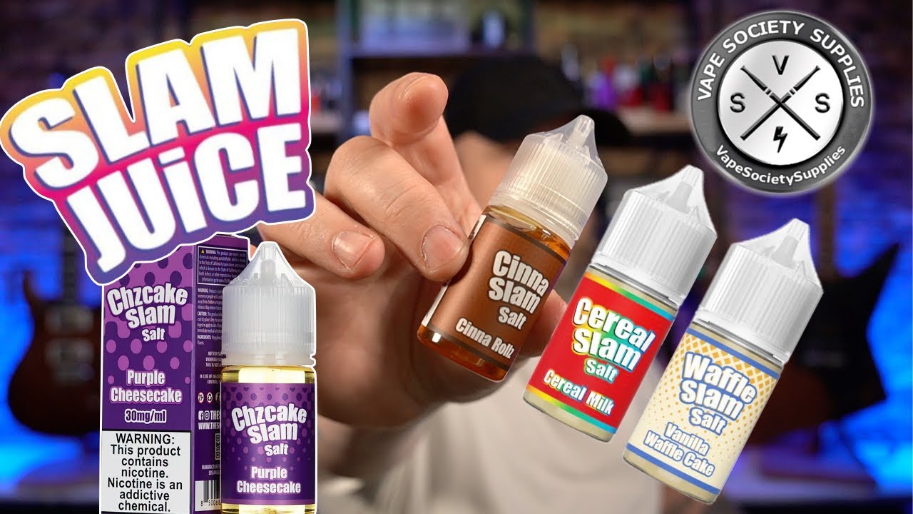 Sweet and Flavorful! Slam Juice Nic Salt