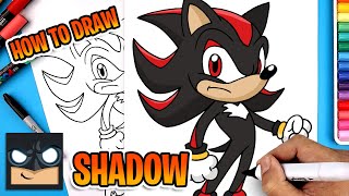 How to Draw Shadow the Hedgehog