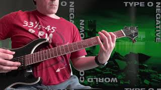 Type O Negative - Pyretta Blaze Guitar Cover