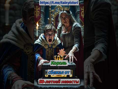 Золотая клетка: король сбежал от короны и невесты #shorts #история