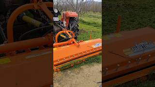 Dal,ot ve sap parçalama makinesi deniyoruz#shaktimanrotavator  #masseyferguson #farming #agriculture