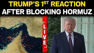 Trump LIVE | Strait Of Hormuz Closed | Hormuz Now | US Closes Strait Of Hormuz | Trump News