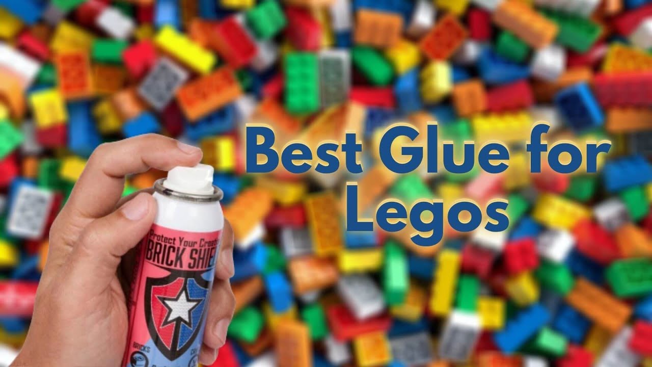 BrickShield Plastic Brick Glue Spray- A non-permanent spray on glue for  plastic brick toys and other building blocks. 