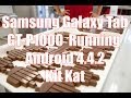 Flashing Galaxy Tab GT P1000 to Android Kit Kat 4.4.2 CyanogenMod CM 11