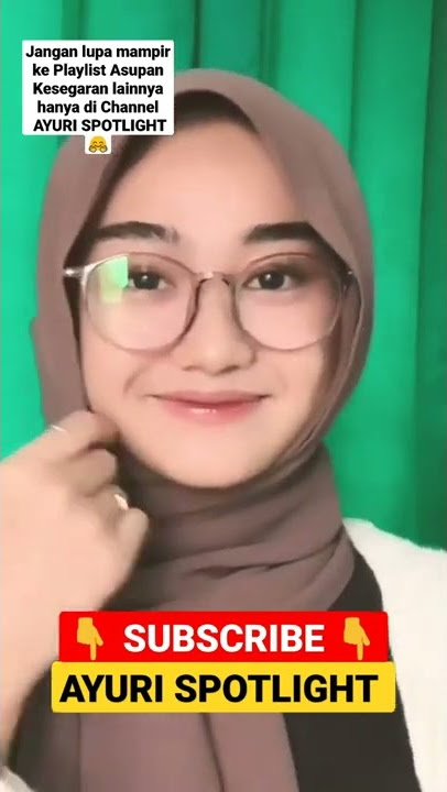 asupan kesegaran ukhti enaknya berkacamata tiktok 2022 #shorts