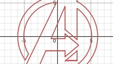 Desmos Art Involving Conic Sections and Line Segments