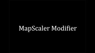 3dsmax MapScaler Modifier