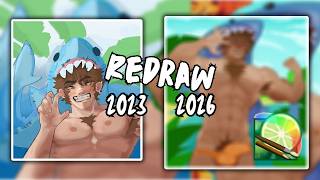 I Hated It So I Started Over Big Redraw Glow Up? Speedpainting