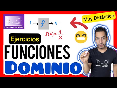 ✅​DOMINIO de FUNCIONES [ 𝙈𝙪𝙮 𝘿𝙞𝙙á𝙘𝙩𝙞𝙘𝙤 😎​🫵​💯​ ] Precálculo