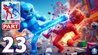 🥊 Stickman Ragdoll Fight - Gameplay Walkthrough Part 23 - Funny Physics Fighting Game (iOS, Android) screenshot 4