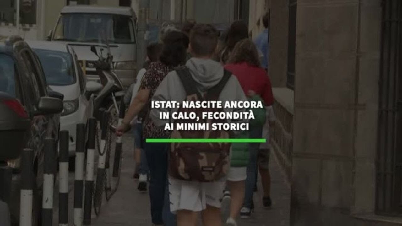 Istat: nascite ancora in calo, fecondita' ai minimi storici