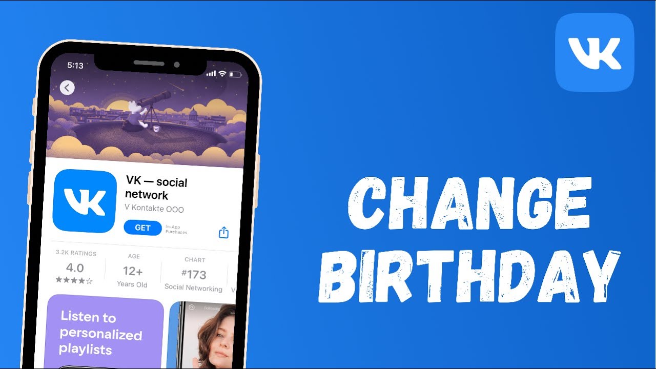 How to Change your Birthday on VK app and Privacy Settings | 2021 - YouTube