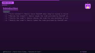 Junior vs Senior: Asking ChatGPT for Code