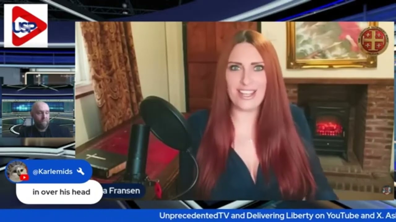 Jayda Fransen discusses her video of Israel and the paid "patriot" figures