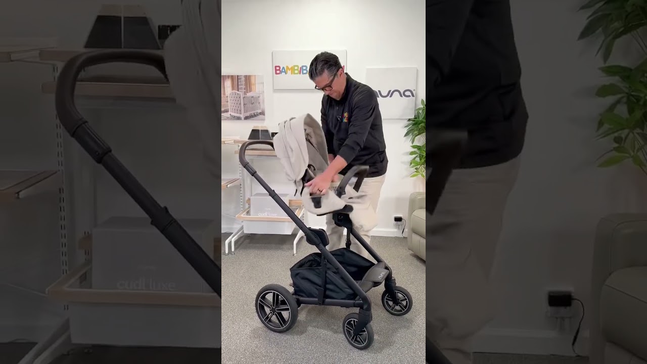 How To Fold Nuna MIXX Next Stroller  #stroller - YouTube